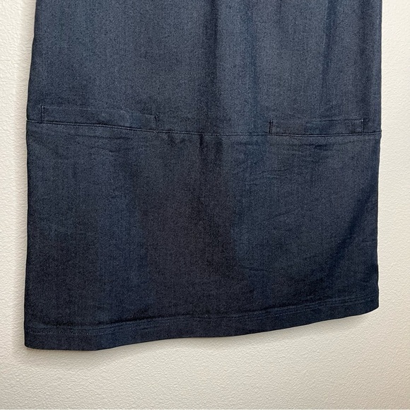 Cuyana Denim Tee Dress blue extra small - Picture 4 of 10